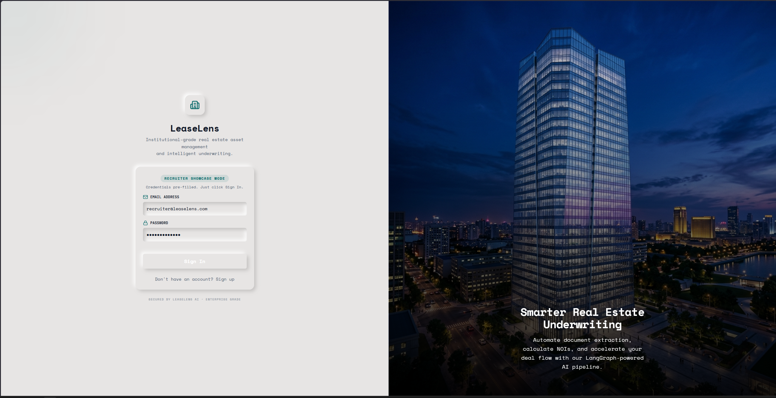 LeaseLens project preview